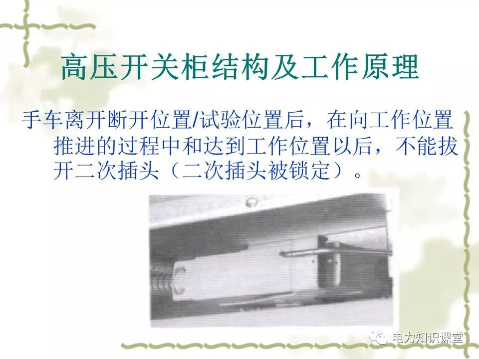 WWW 高压开关柜结构和工作原理