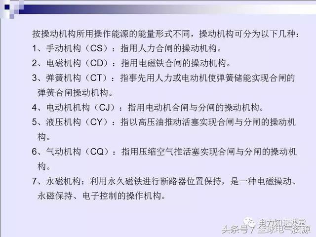 WWW 高压开关柜基本知识