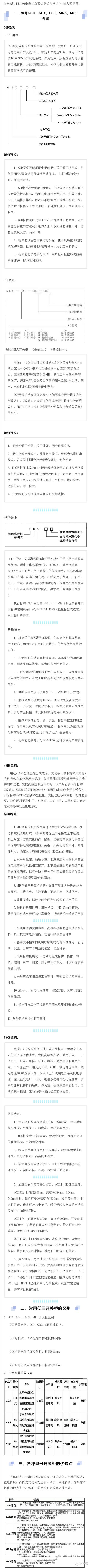 av在线视屏一区二区 低电压开关柜每个型号概述、用途、优点和缺点
