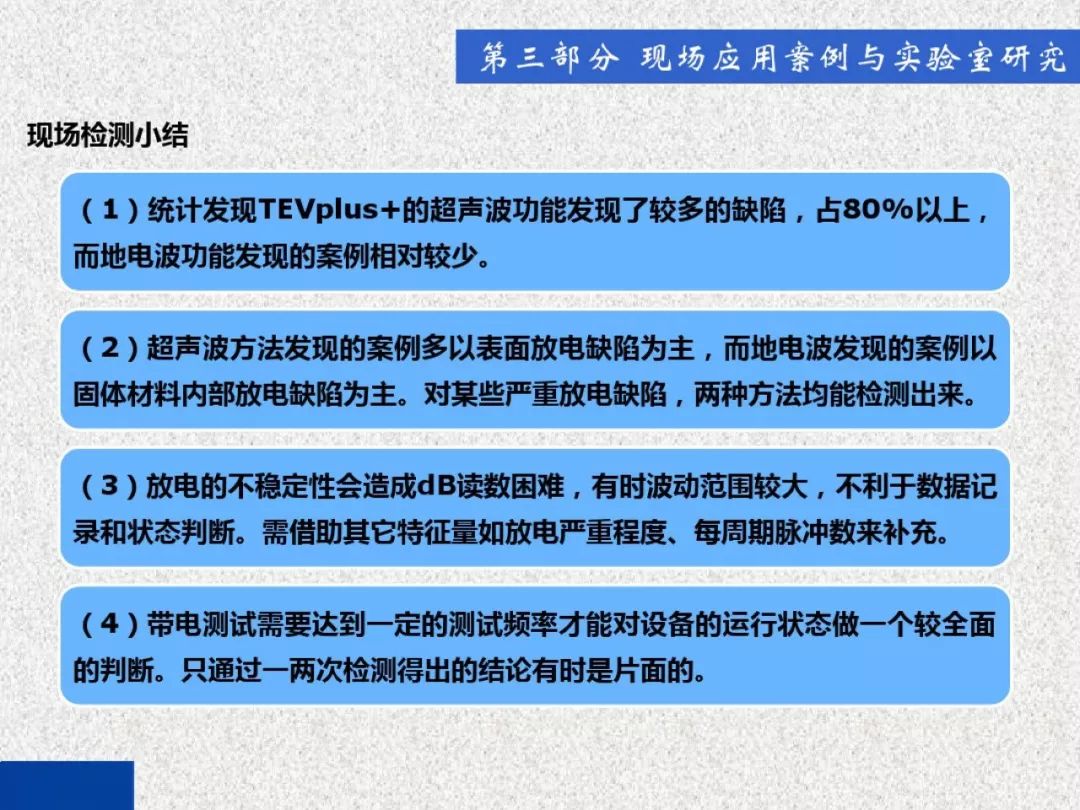 WWW 开关柜局部放电带电检测技术