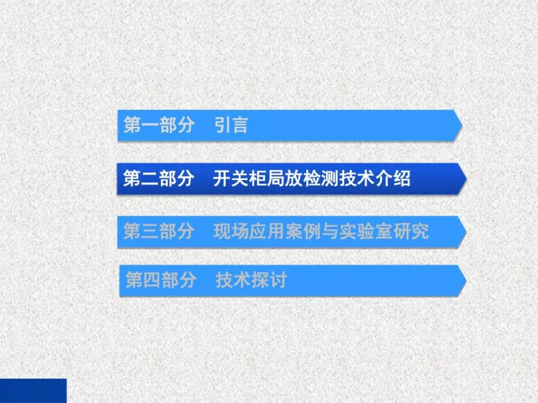 WWW 开关柜局部放电带电检测技术