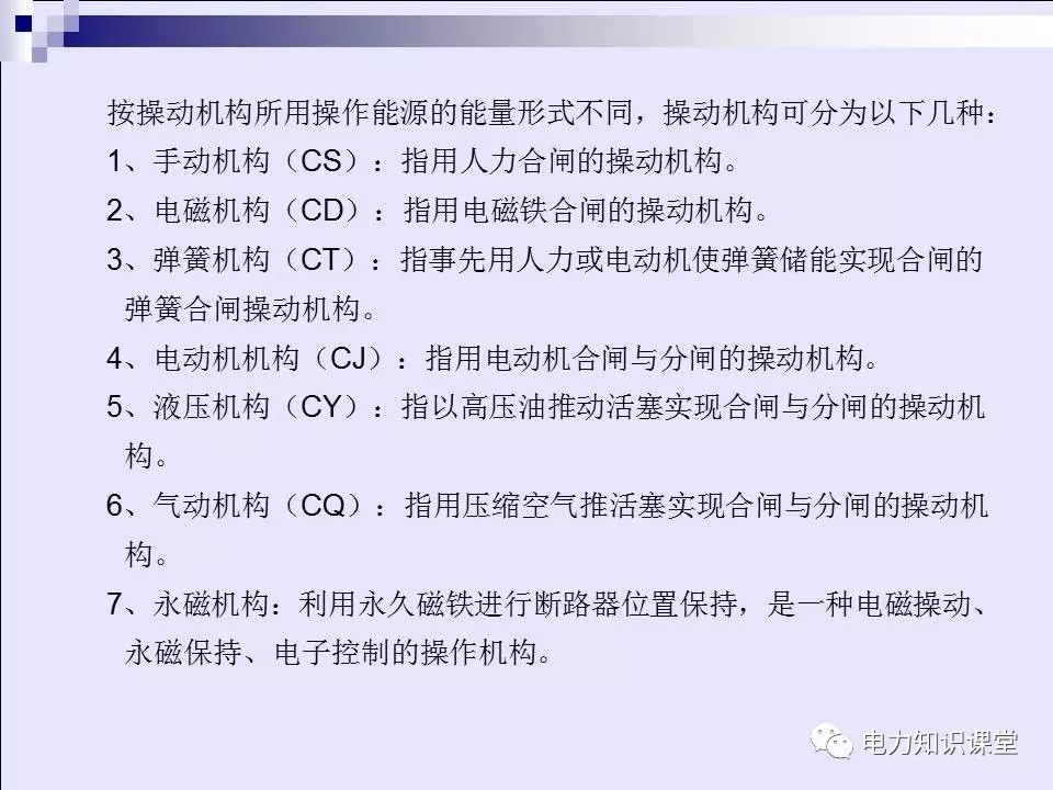 WWW 高压开关柜(综合自我变电站操作员培训材料)