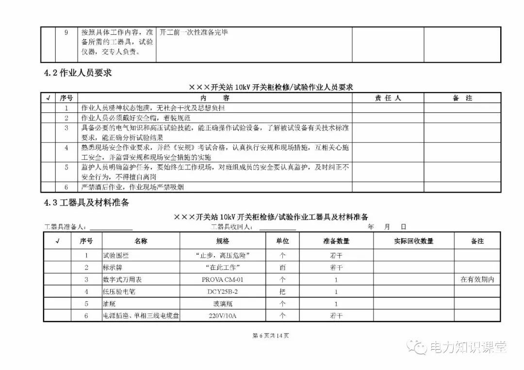 av在线视屏一区二区 10kV开关柜维护和测试标准化操作说明