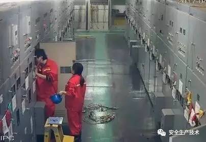 大波 用电安全——值班人员非法进入高压开关柜，并遭受6kV高压电击。
