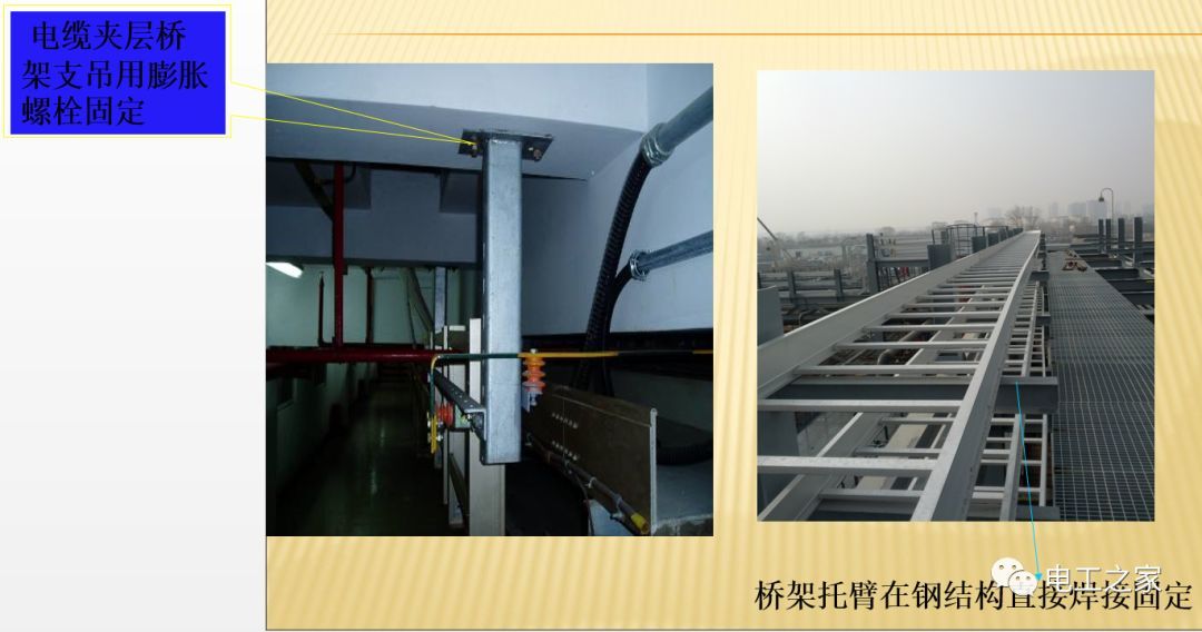 WWW 一条完成开关柜安装，电缆桥架施工，电缆敷设及布线施工，照明配电箱施工