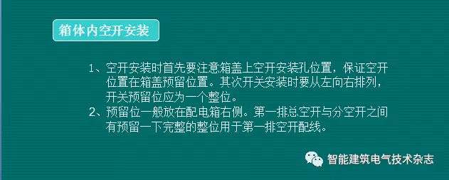 av在线视屏一区二区 必须收集！配电箱内部布线要求