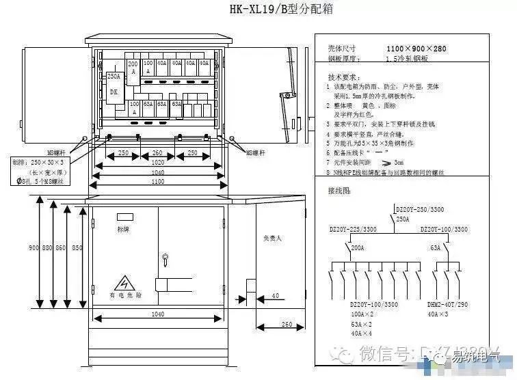 WWW 三级分配总和配电箱和施工要求