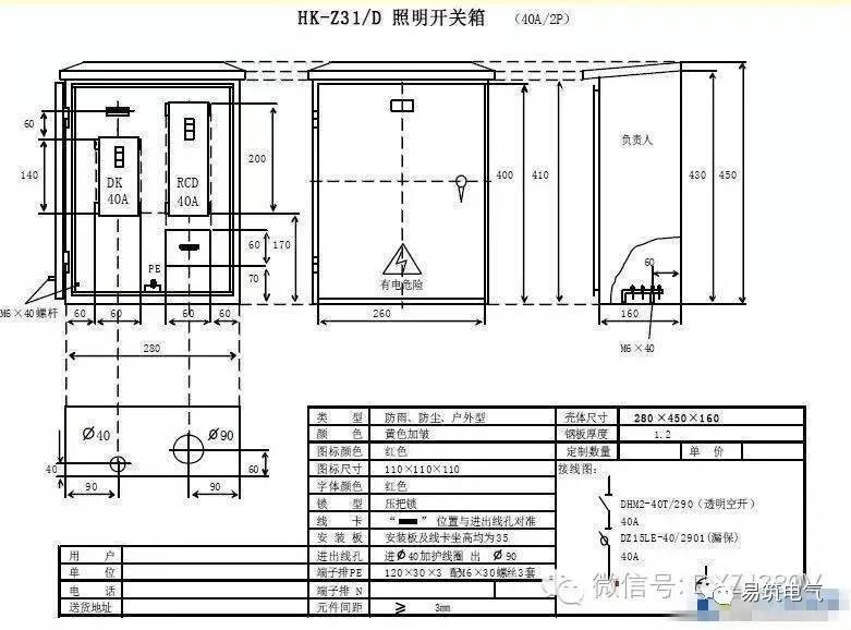WWW 三级分配总和配电箱和施工要求