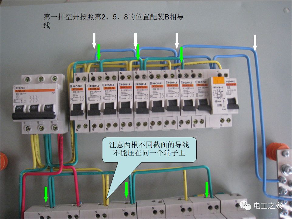 WWW 图片和文字告诉你如何做好配电箱内部布线