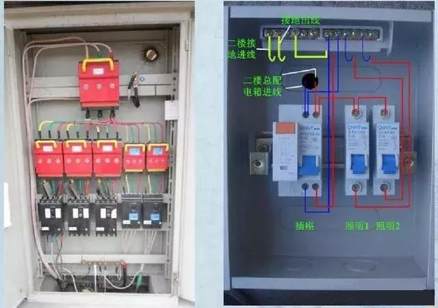 大波 详细说明了电气设计中配电箱配电柜的接线图。