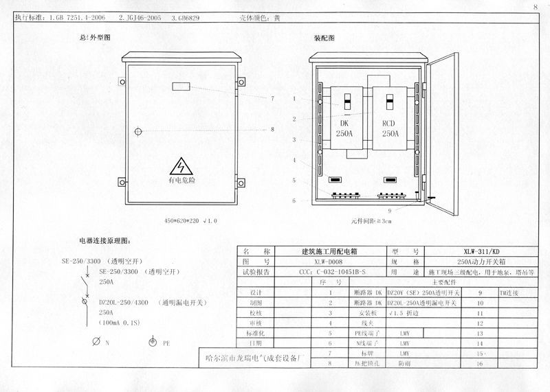 qingyuleav 机电的！施工现场临时用电配电箱(机柜)标准化配置图集，只有这一个！