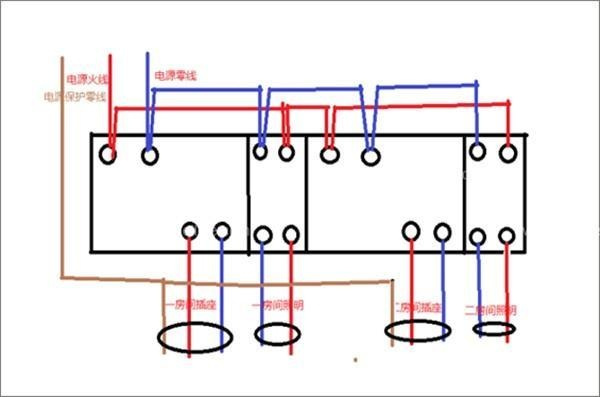 WWW 电工必须| 配电箱接线图才能理解安全快速安装的接线图配电箱！