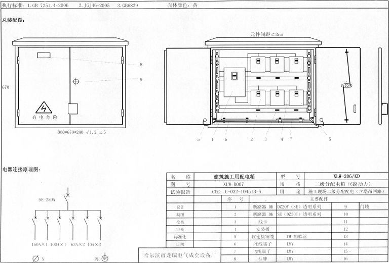 WWW 标准化示例|如何配置施工现场临时用电配电箱(机柜)？