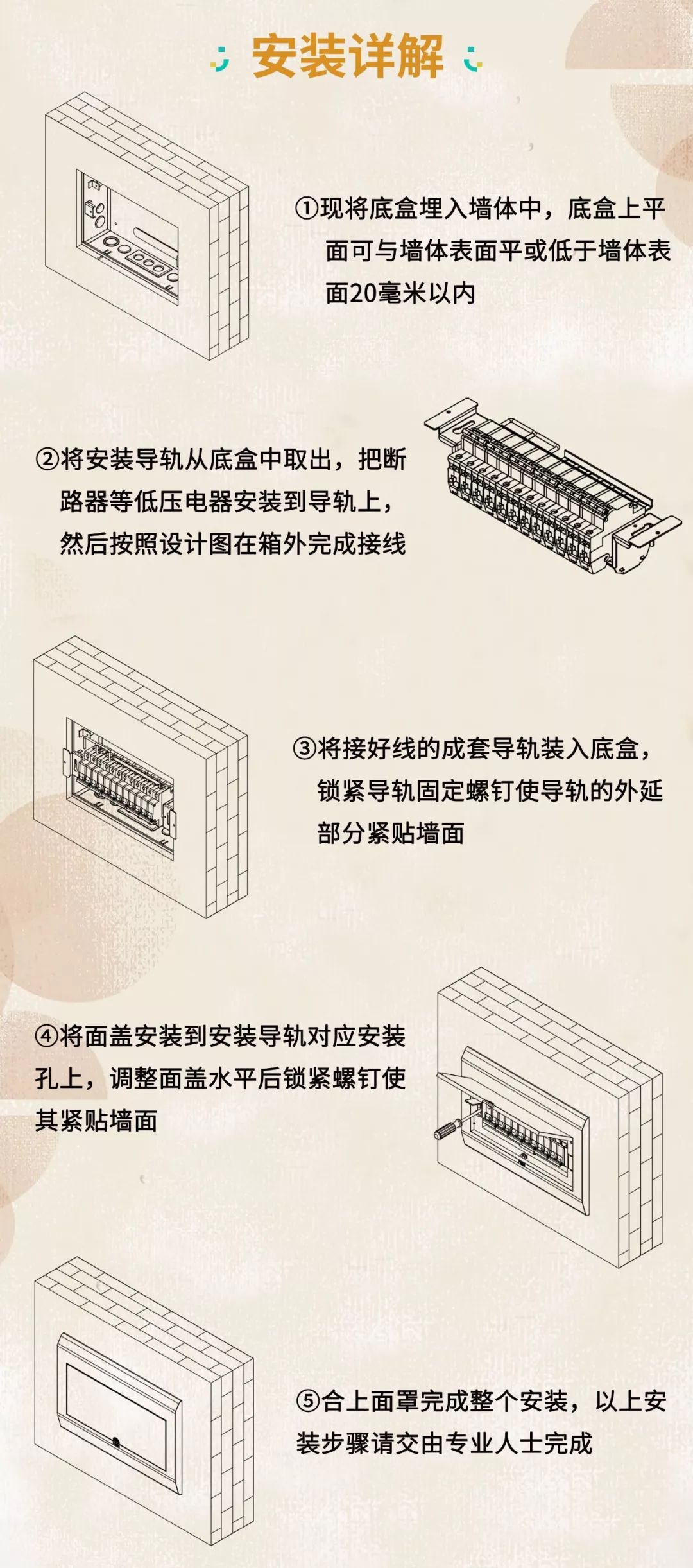 大波 在安装配电箱之前，这个细节不能马虎。